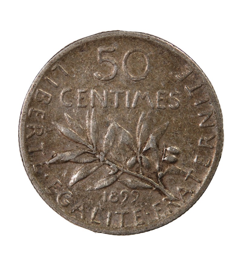 SEMEUSE - 50 CENTIMES ARGENT 1899