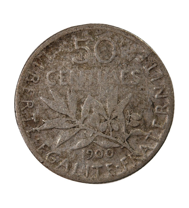 SEMEUSE - 50 CENTIMES ARGENT 1900