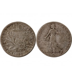 SEMEUSE - 50 CENTIMES ARGENT 1900 2