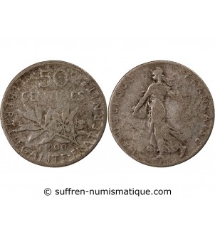 SEMEUSE - 50 CENTIMES ARGENT 1900