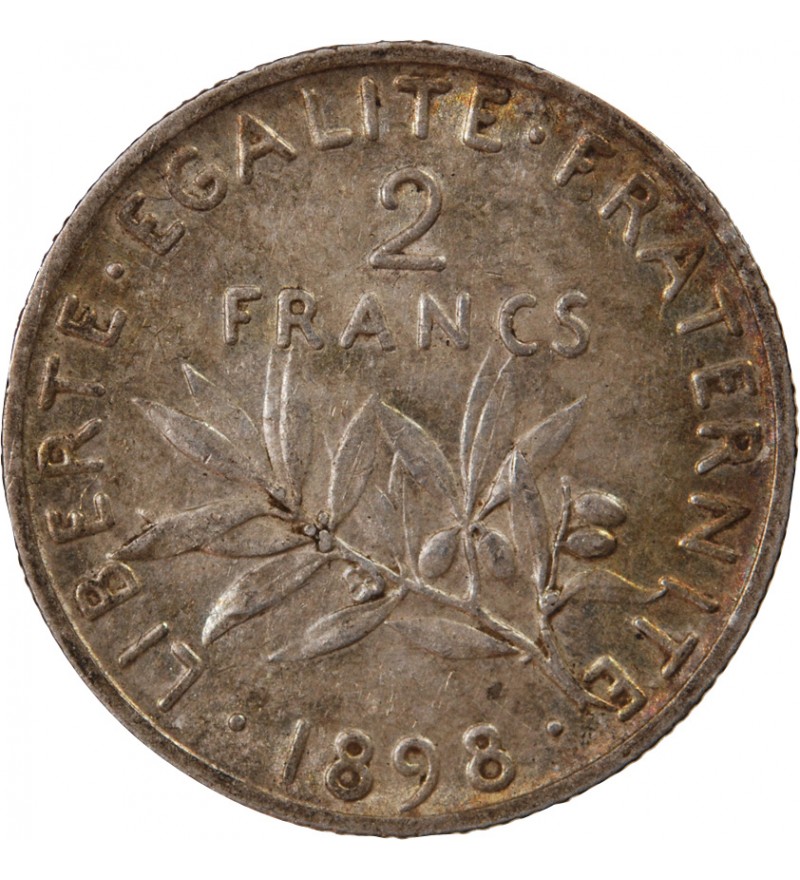 SEMEUSE - 2 FRANCS ARGENT 1898