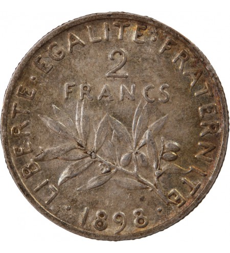 SEMEUSE - 2 FRANCS ARGENT 1898