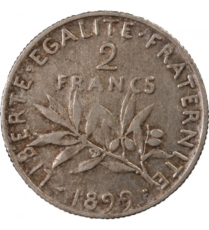 SEMEUSE - 2 FRANCS ARGENT 1899