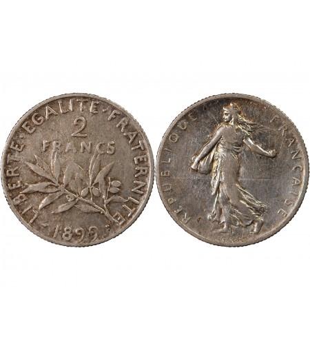 SEMEUSE - 2 FRANCS ARGENT 1899