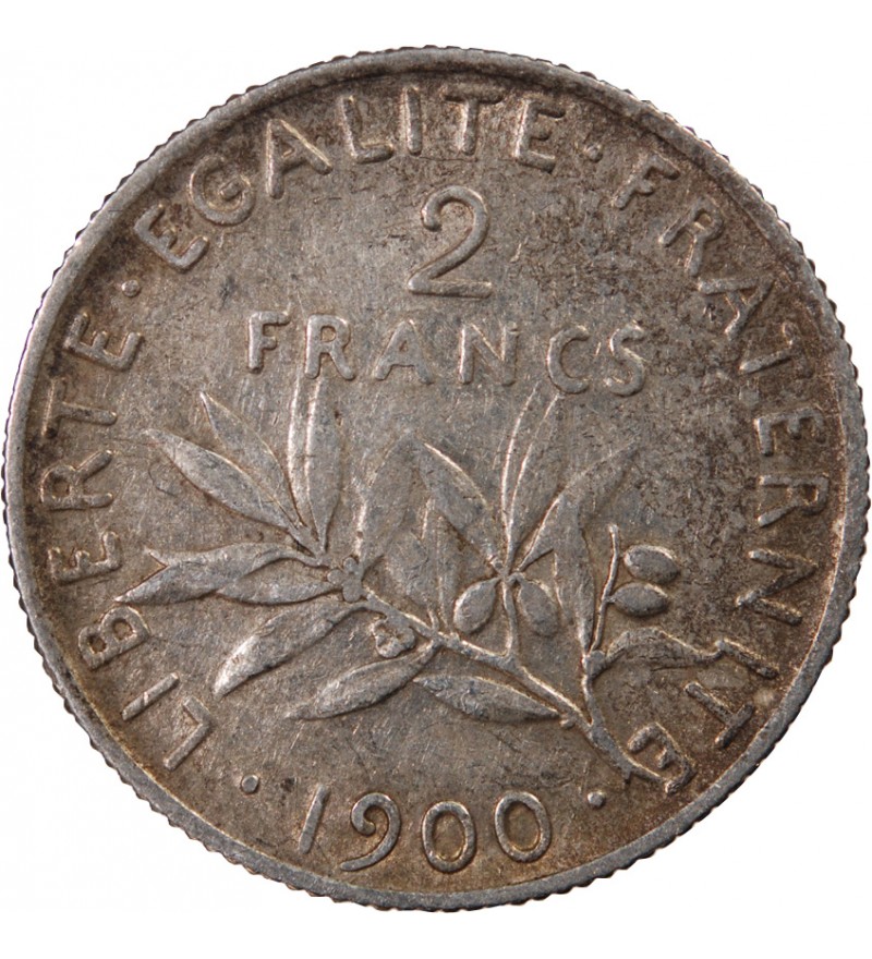 SEMEUSE - 2 FRANCS ARGENT 1900