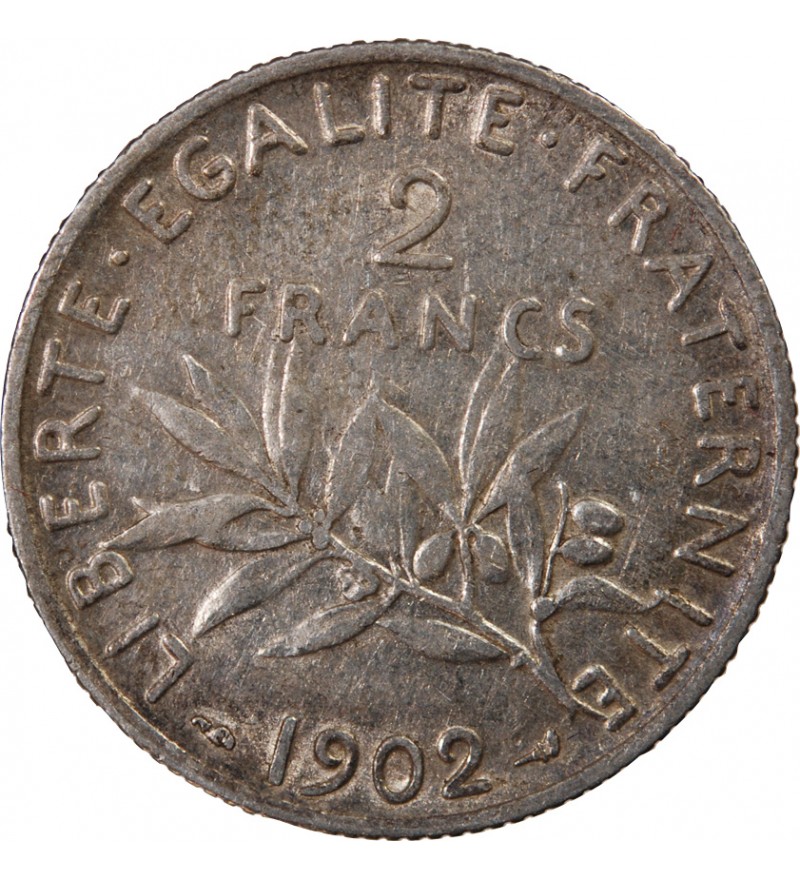 SEMEUSE - 2 FRANCS ARGENT 1902
