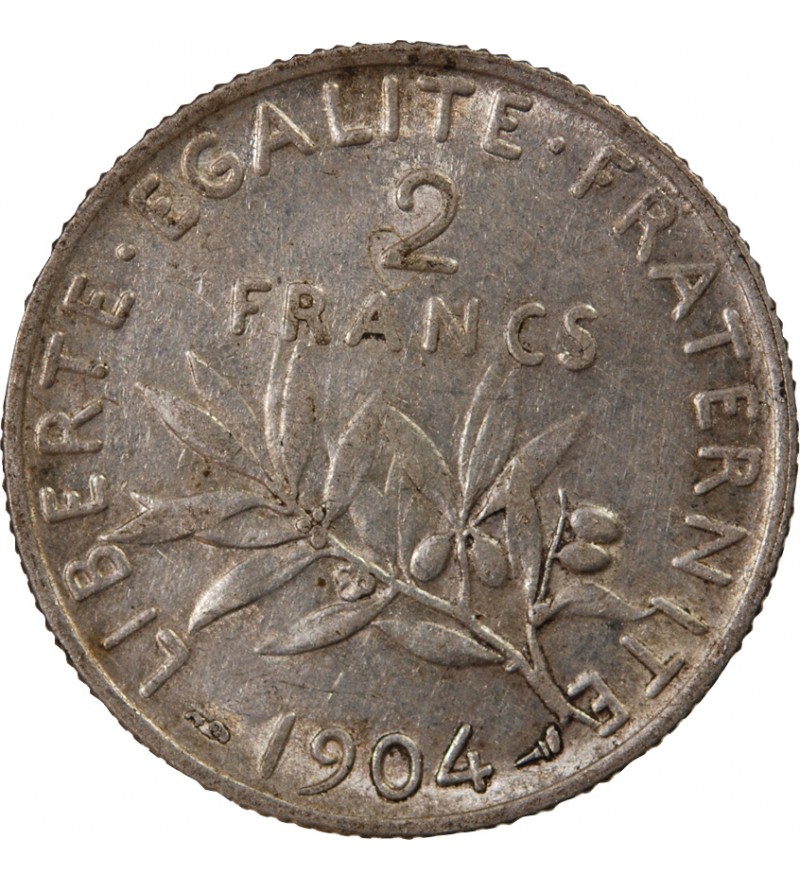 SEMEUSE - 2 FRANCS ARGENT 1904