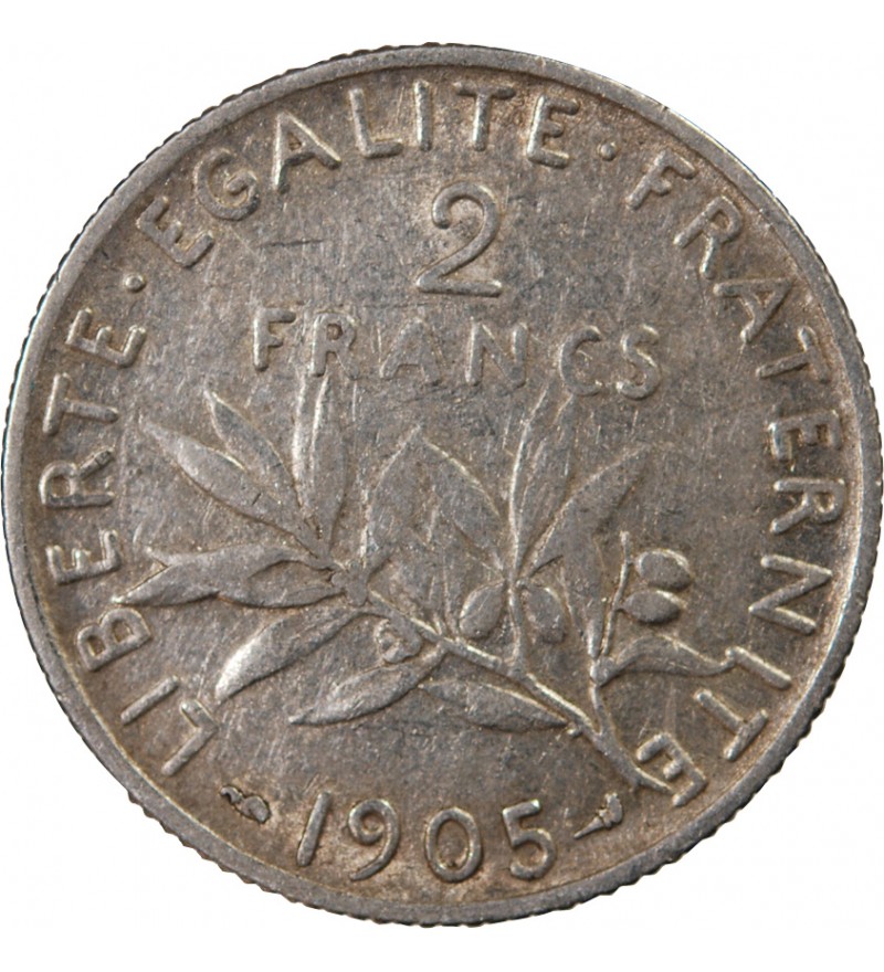 SEMEUSE - 2 FRANCS ARGENT 1905