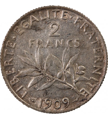 SEMEUSE - 2 FRANCS ARGENT 1909