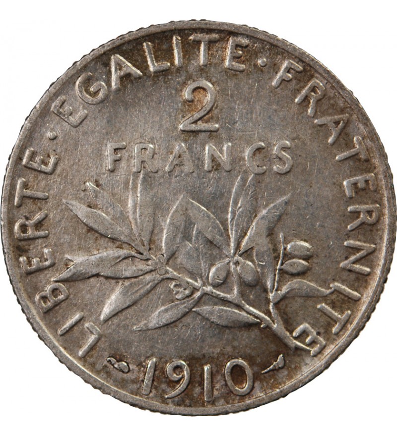 SEMEUSE - 2 FRANCS ARGENT 1910