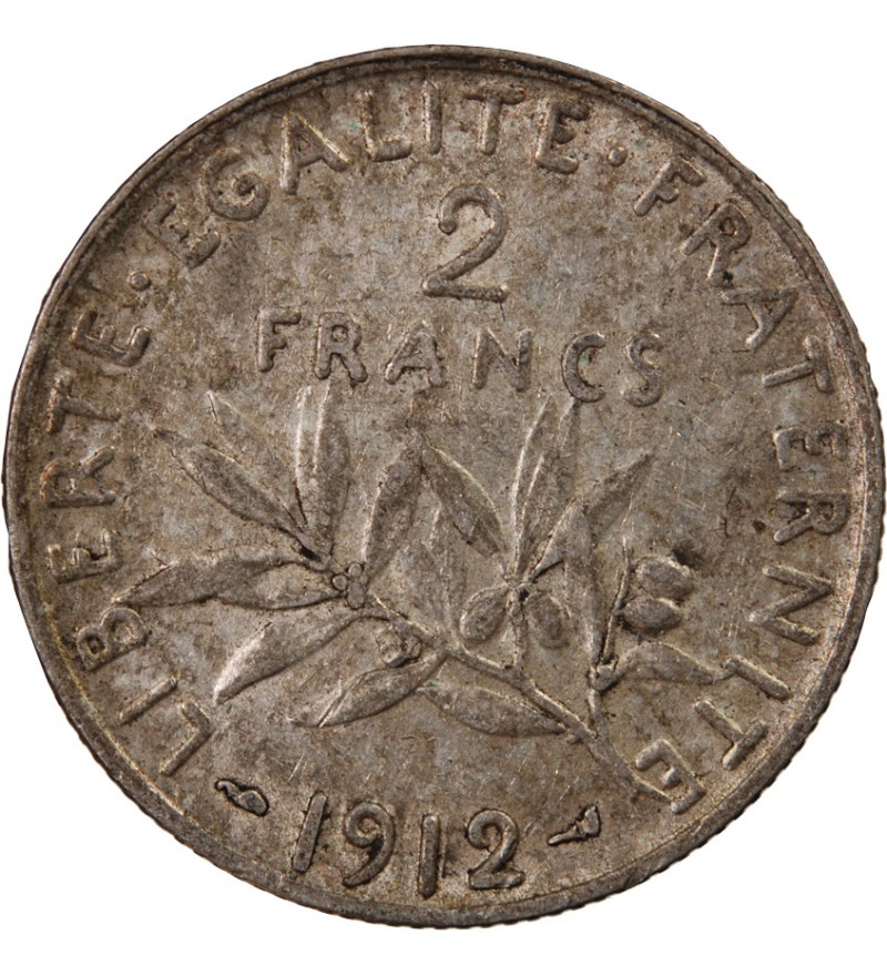 SEMEUSE - 2 FRANCS ARGENT 1912
