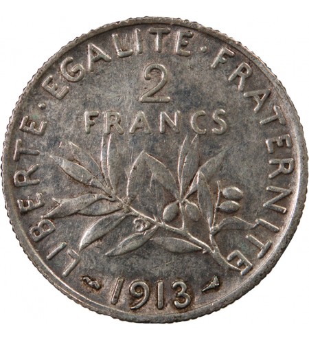 SEMEUSE - 2 FRANCS ARGENT 1913