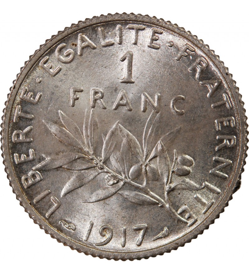 SEMEUSE - 1 FRANC ARGENT 1917