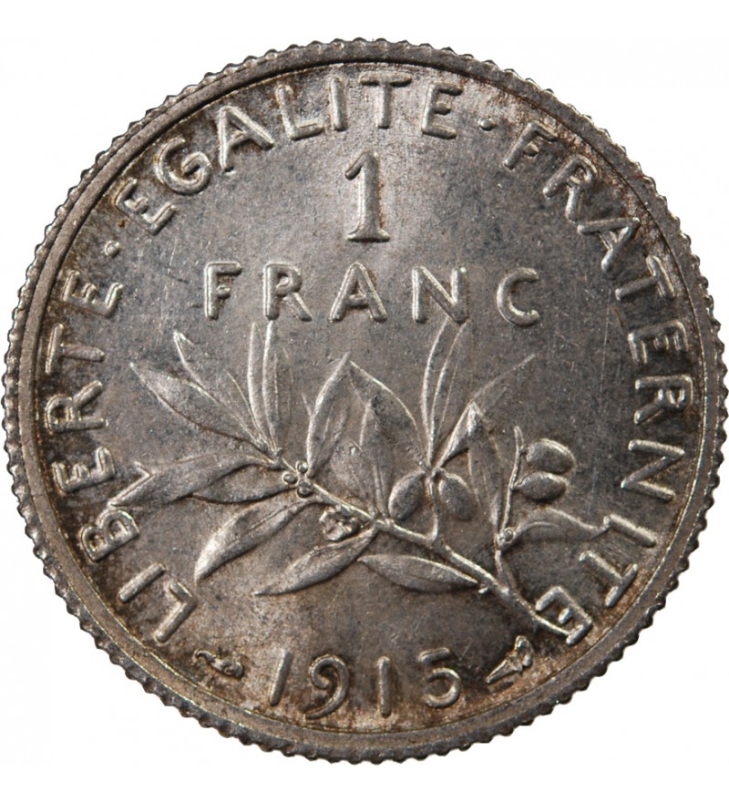 SEMEUSE - 1 FRANC ARGENT 1915