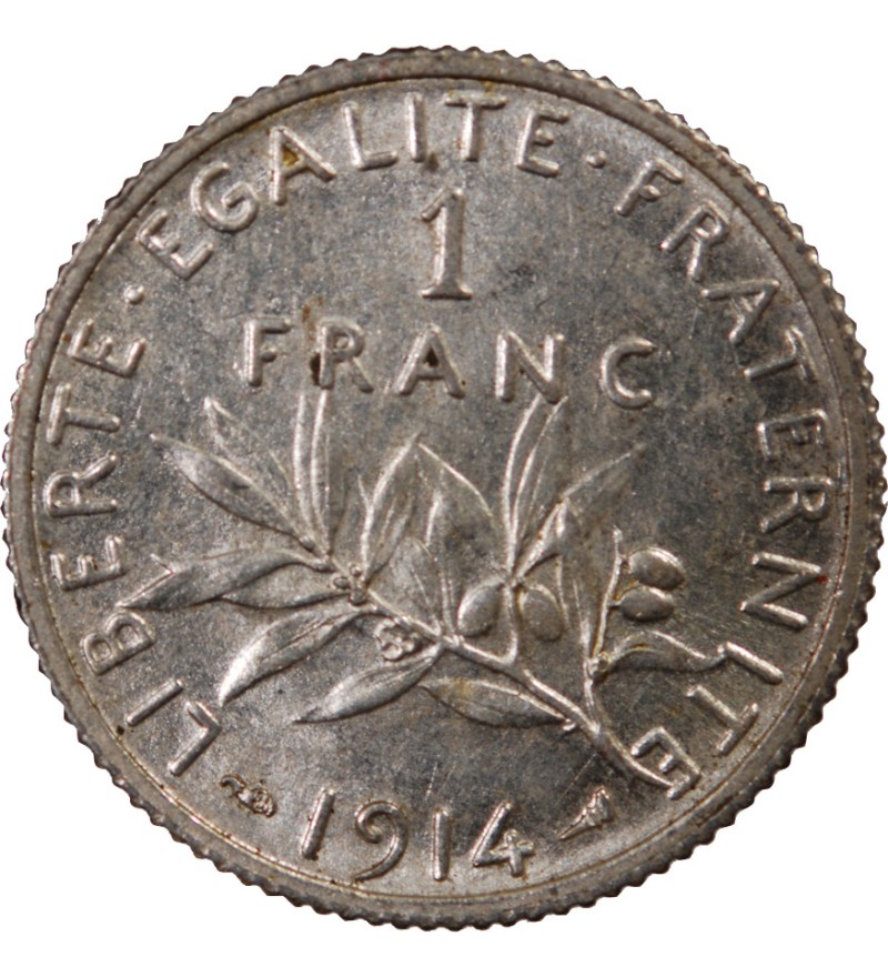 SEMEUSE - 1 FRANC ARGENT 1914