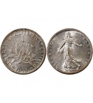 SEMEUSE - 1 FRANC ARGENT 1913 2