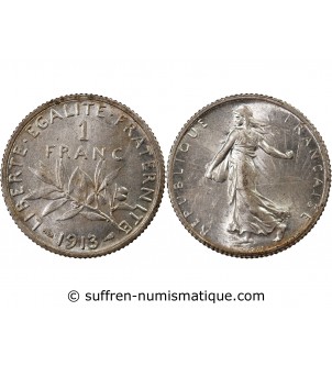 SEMEUSE - 1 FRANC ARGENT 1913