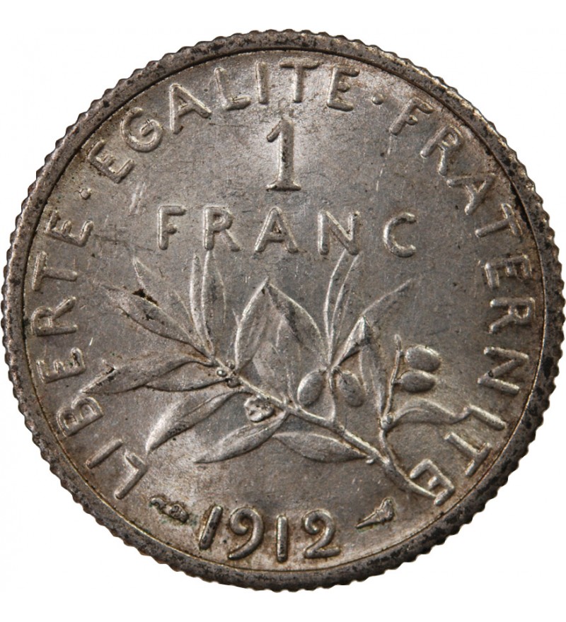 SEMEUSE - 1 FRANC ARGENT 1912