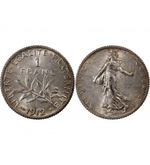 SEMEUSE - 1 FRANC ARGENT 1912 2