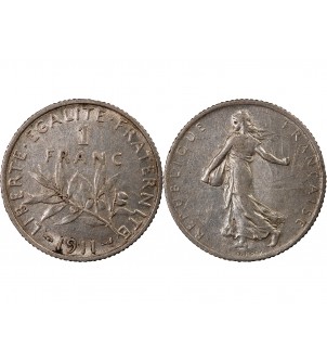 SEMEUSE - 1 FRANC ARGENT 1911 2