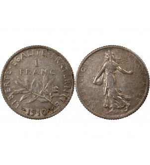 SEMEUSE - 1 FRANC ARGENT 1910 2