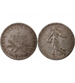 SEMEUSE - 1 FRANC ARGENT 1907 2