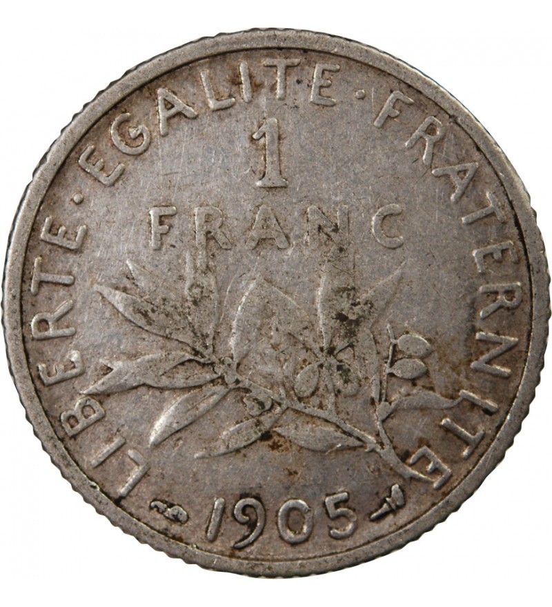 SEMEUSE - 1 FRANC ARGENT 1905