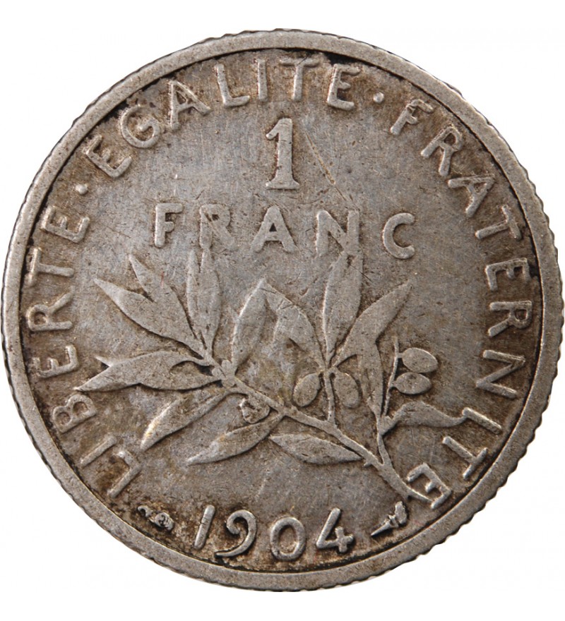 SEMEUSE - 1 FRANC ARGENT 1904