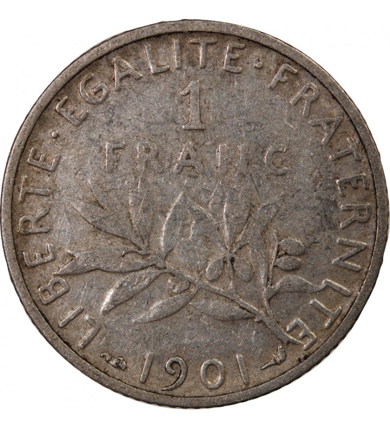 SEMEUSE - 1 FRANC ARGENT 1901