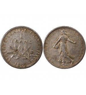 SEMEUSE - 1 FRANC ARGENT 1899 2