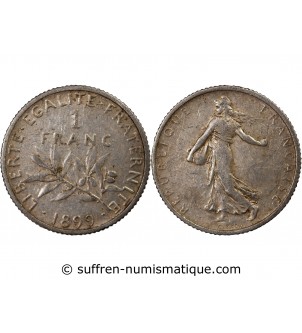 SEMEUSE - 1 FRANC ARGENT 1899