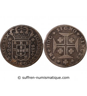 PORTUGAL, JEAN V - 12 VINTENS ARGENT 1748