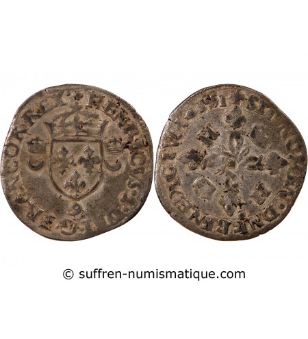 HENRI II - DOUZAIN AUX CROISSANTS 1551 9 RENNES