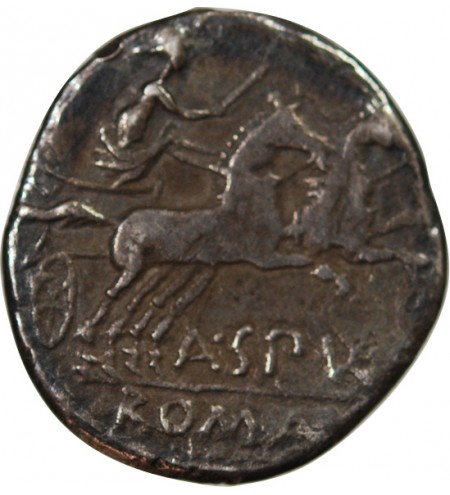 SPURILIA - DENIER ARGENT 139 AV JC ROME