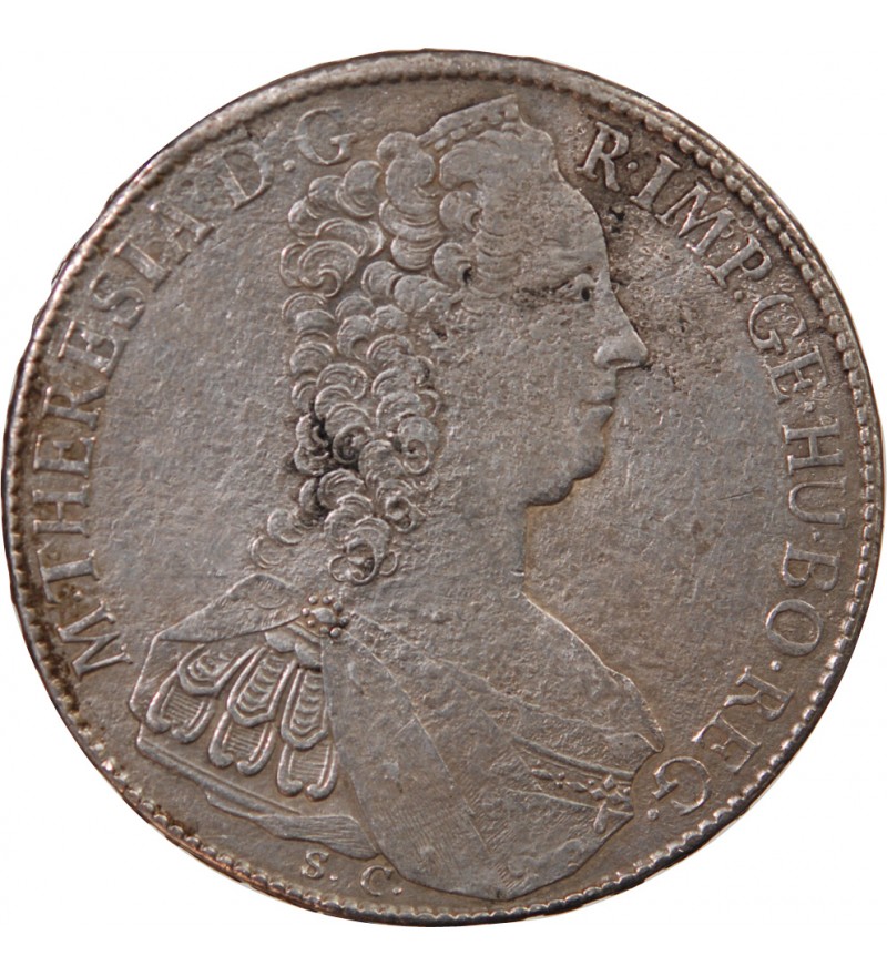 MARGRAVIAT DE BURGAU, MARIE-THÉRÈSE - THALER ARGENT 1765 GÜNZBURG