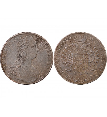 MARGRAVIAT DE BURGAU, MARIE-THÉRÈSE - THALER ARGENT 1765 GÜNZBURG