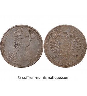 MARGRAVIAT DE BURGAU, MARIE-THÉRÈSE - THALER ARGENT 1765 GÜNZBURG