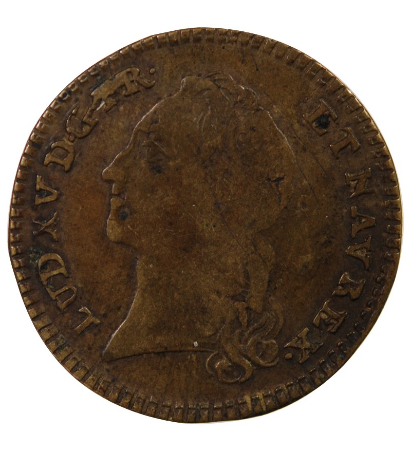 NUREMBERG, LOUIS XV – JETON LAITON 1743