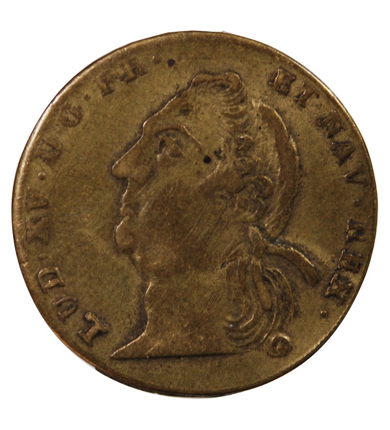 NUREMBERG, LOUIS XV – JETON LAITON 1744