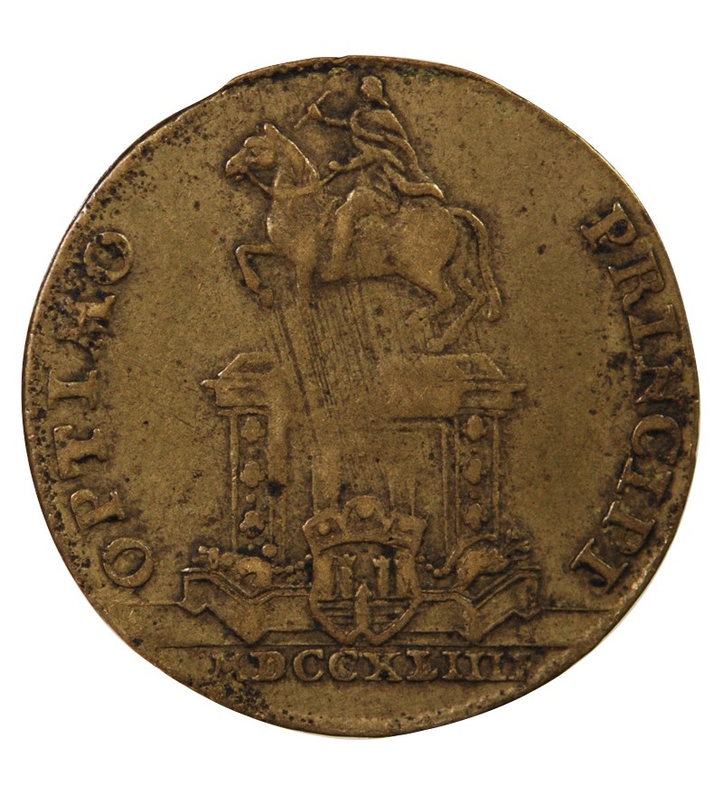 NUREMBERG, LOUIS XV – JETON LAITON 1744