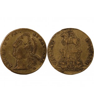 NUREMBERG, LOUIS XV – JETON LAITON 1744 2