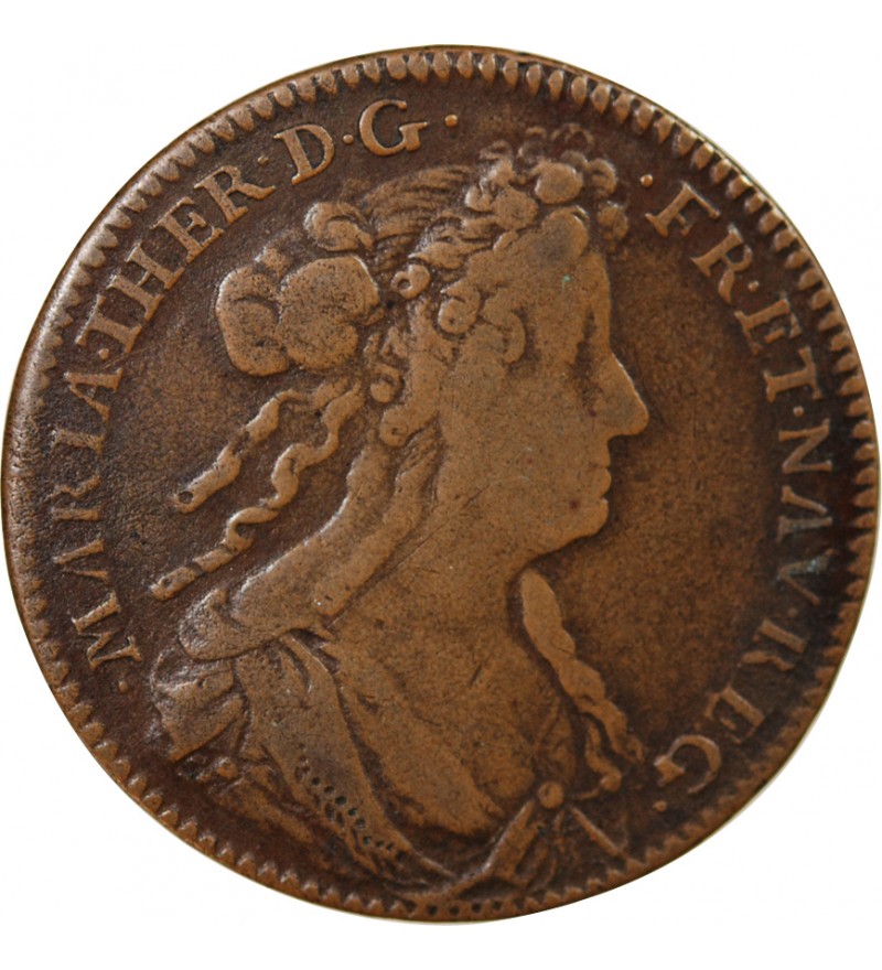 MARIE-THERESE – JETON CUIVRE 1682