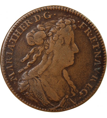 MARIE-THERESE – JETON CUIVRE 1682