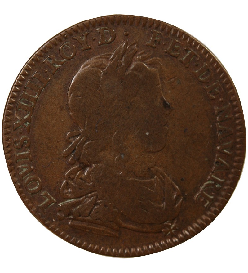 CONSEIL DU ROI, LOUIS XIV - JETON LAITON