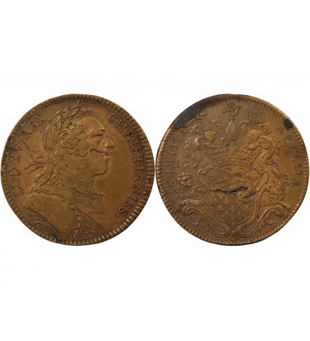 ETATS D'ARTOIS, LOUIS XV - JETON LAITON - Emission de 1750