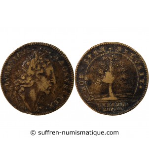 NUREMBERG, LOUIS XIV – JETON LAITON