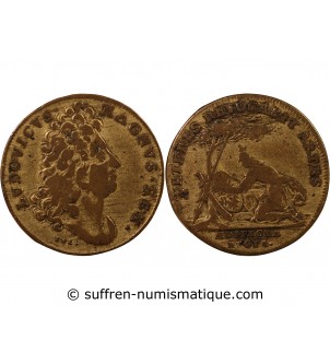 NUREMBERG, LOUIS XIV – JETON LAITON