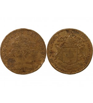 SEIGNEURIE DE LEVEVILLE, PIERRE MAISSAT – JETON LAITON 1665 2