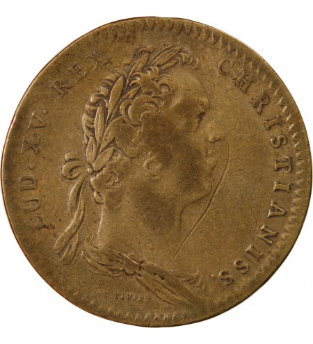 ETATS D'ARTOIS, LOUIS XV - JETON LAITON - Emission de 1756