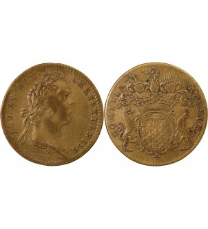 ETATS D'ARTOIS, LOUIS XV - JETON LAITON - Emission de 1756 2